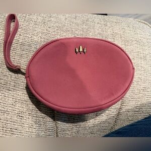 Portland Leather Goods - Large Roswell Pouch - Wristlet in Foxglove